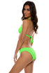 Luli Fama Que Sera Sera Triangle Halter Top